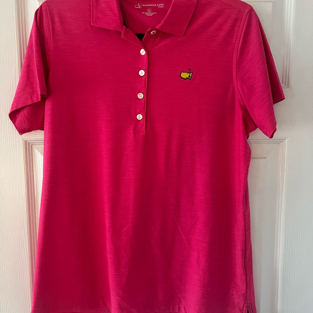 Vibrant Pink Button Down Shirt